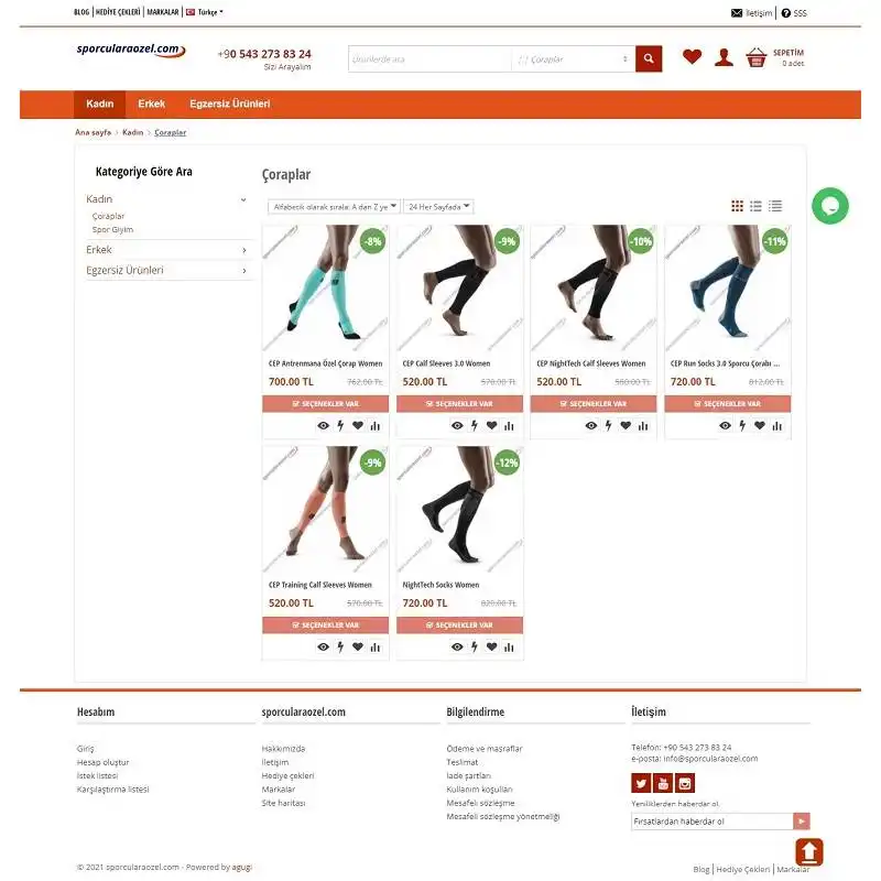 sporcularaozel.com by agugi.com